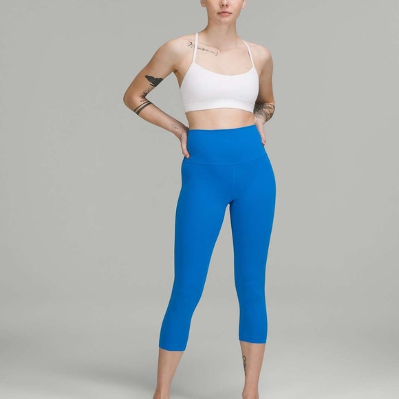 lululemon athletica Pants - LuLulemon Instill High Rise 23” crop leggings in Poolside sz 6